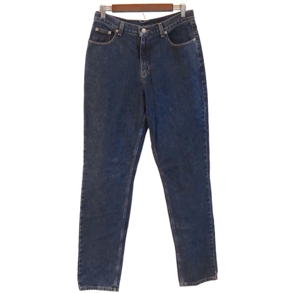 VINTAGE FADED GLORY CLASSIC FIT HIGH RISE DENIM JEANS BLUE SIZE 10 TALL NEW